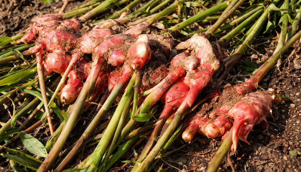 高知県四万十産の赤ショウガ